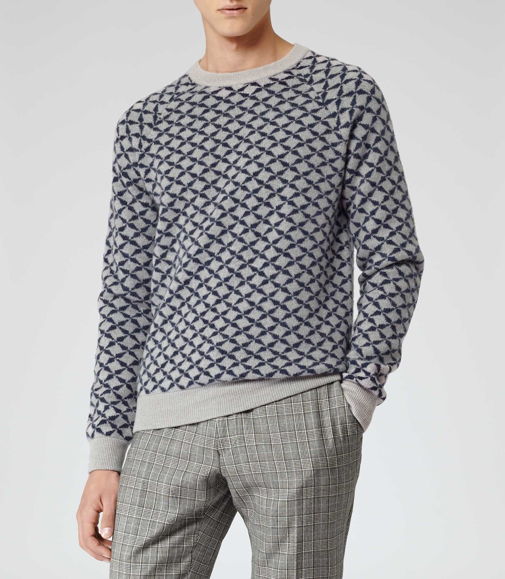 boiled wool jumper