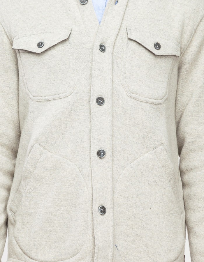 Woolrich Alaskan Wool Shirt in Light Grey (Gray) for Men Lyst