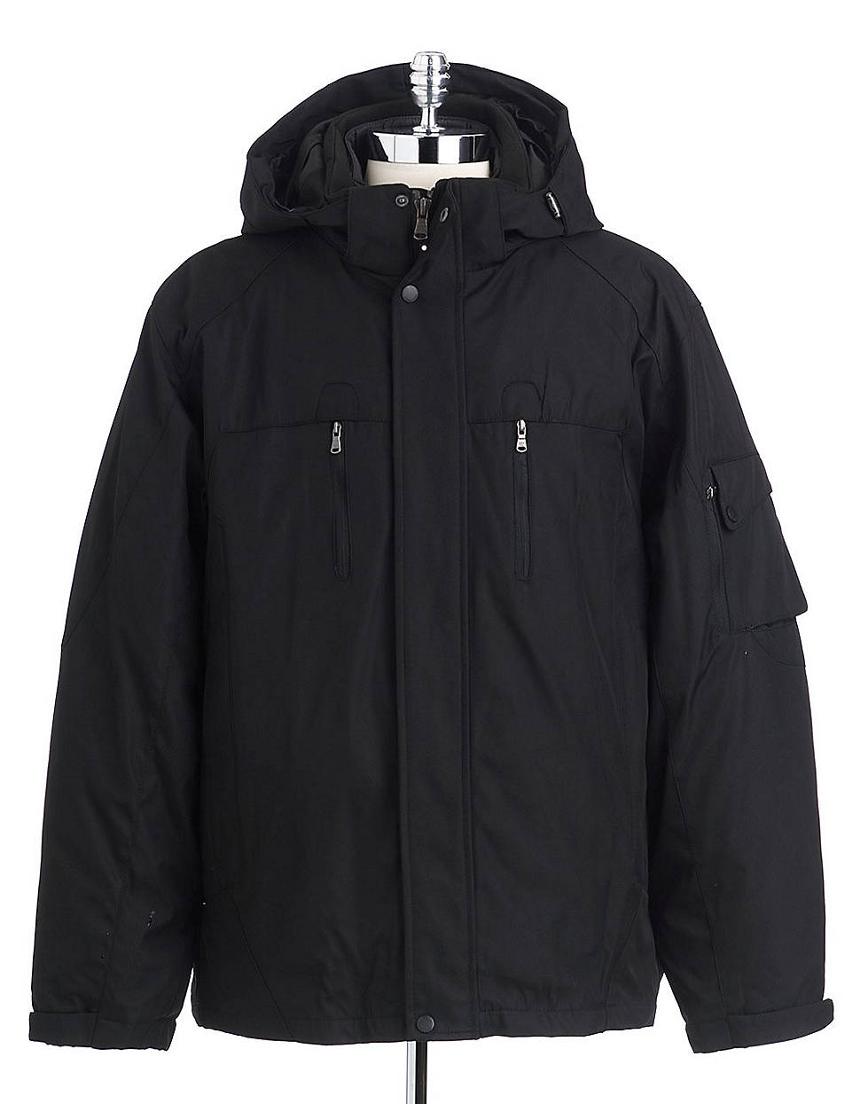 Calvin Klein Three- In- One Jacket in Black for Men - Lyst