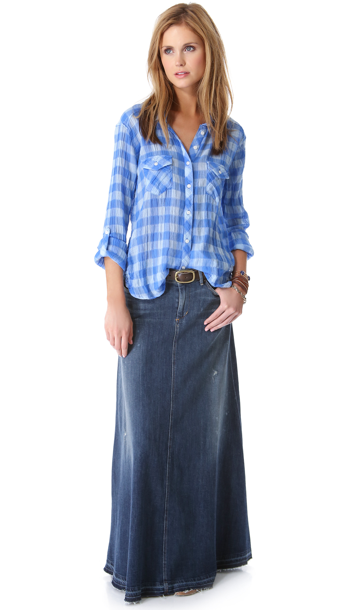 Citizens of Humanity Anja Maxi Skirt in 