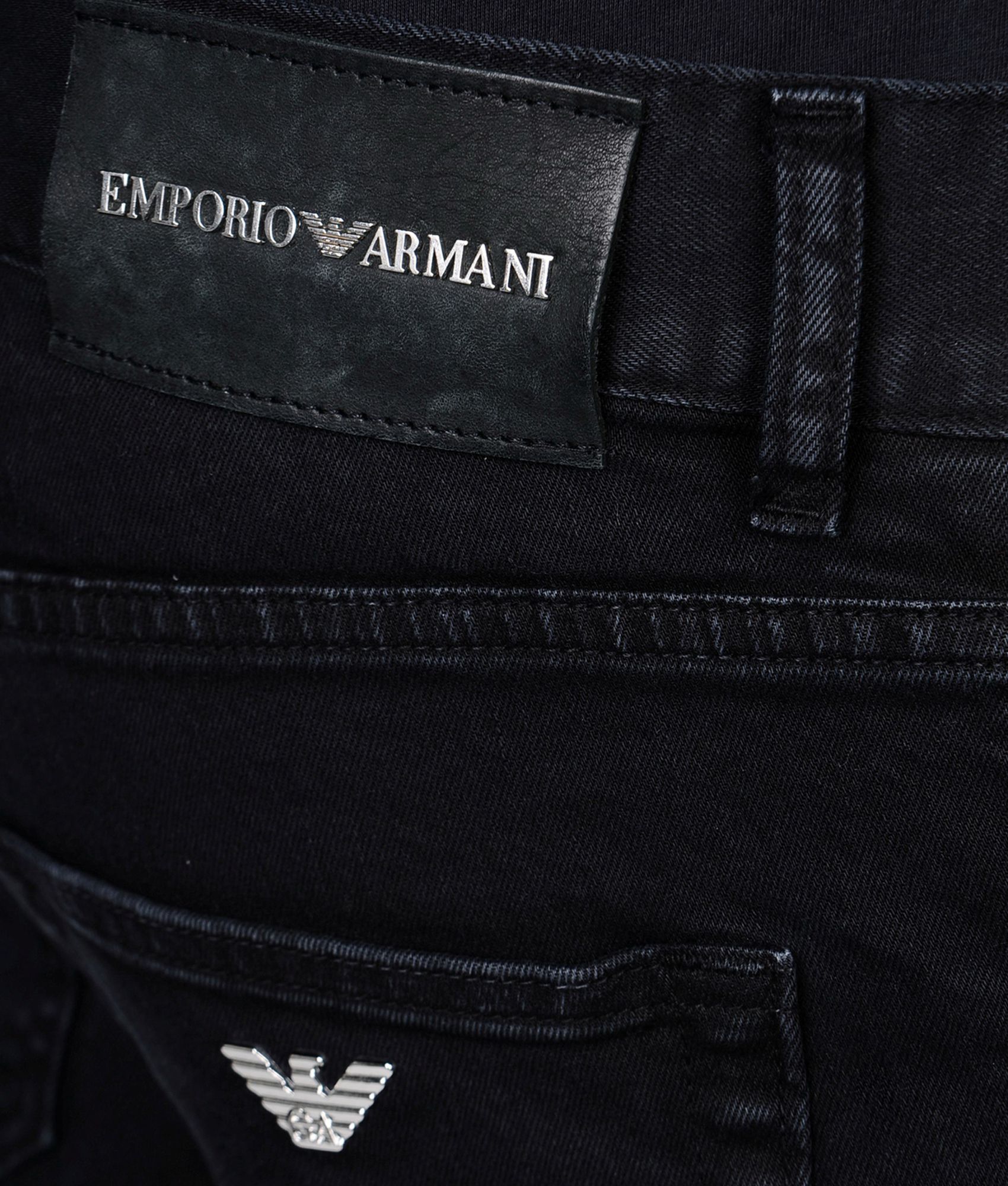 Черные джинсы армани - 82 фото