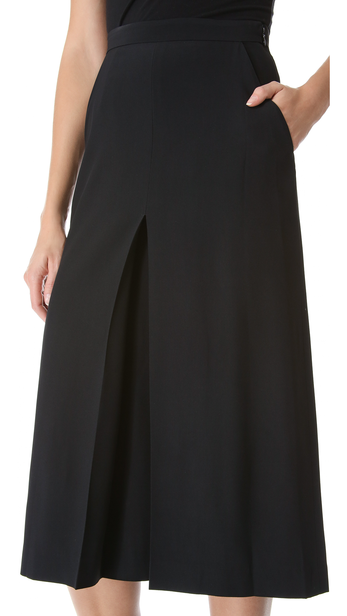 printed culotte pants