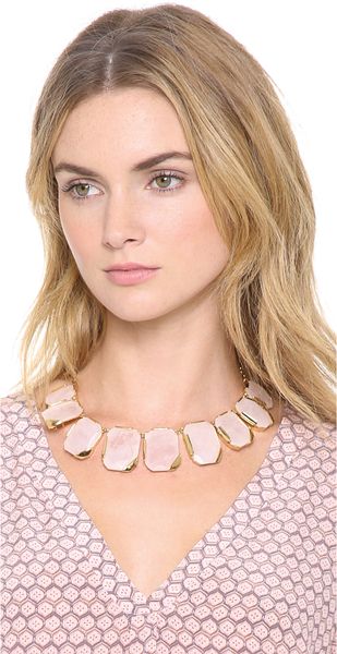 View Fullscreen - kate-spade-rose-quartz-stepping-stones-graduated-necklace-product-3-13402151-596140218_large_flex