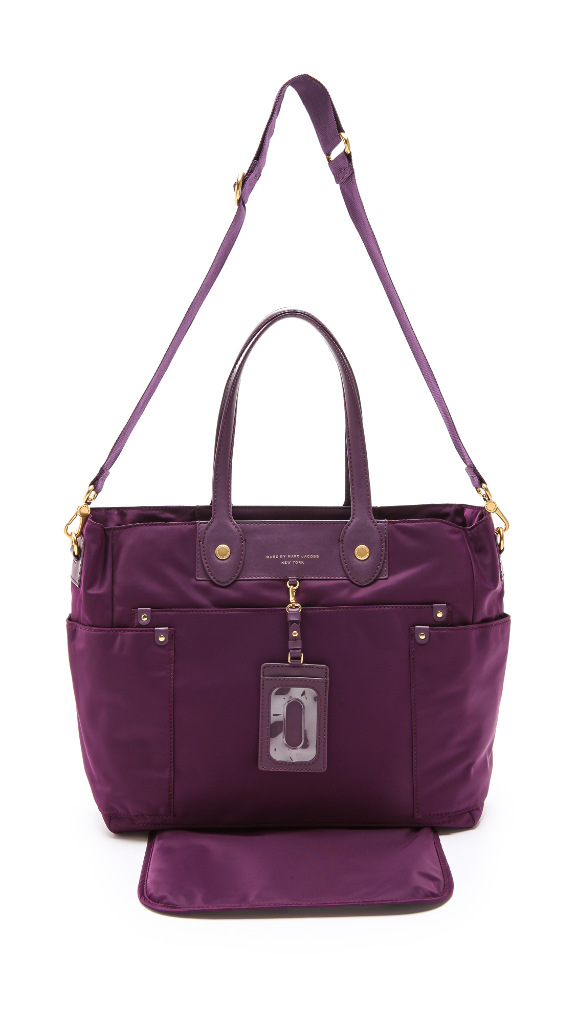Lyst Marc By Marc Jacobs Preppy Nylon Eliza baby Bag in Purple