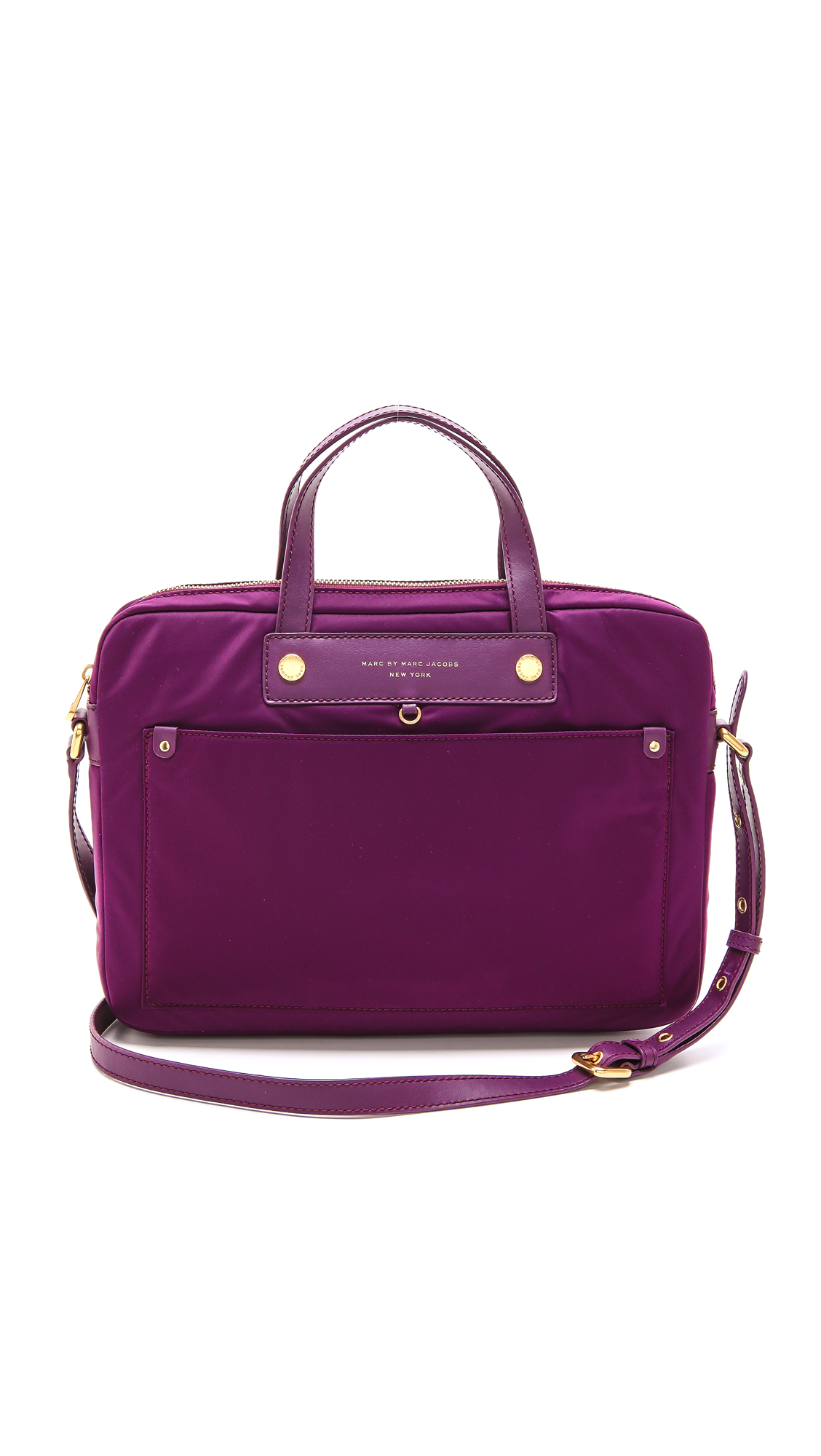 Marc By Marc Jacobs Preppy Nylon 13 Commuter Computer Bag in Purple - Lyst