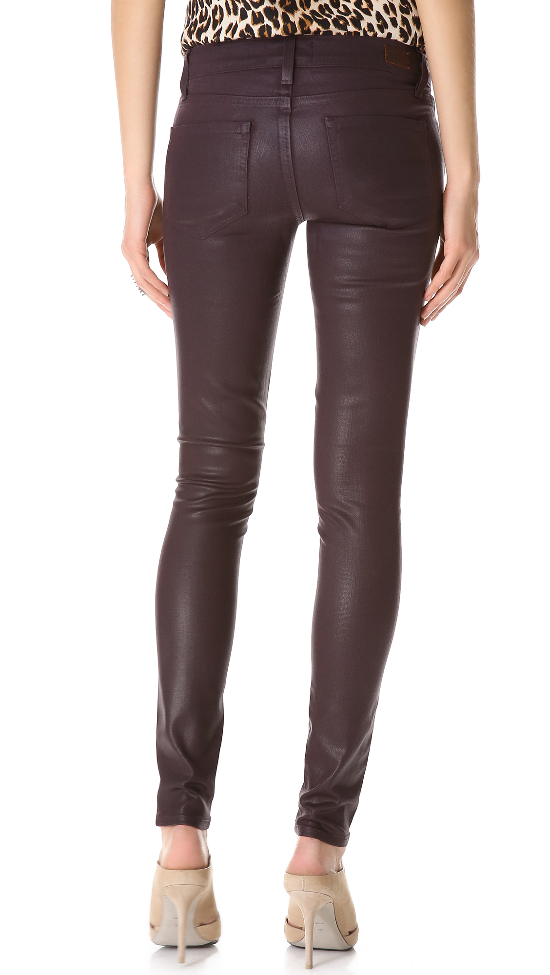 paige coated jeans