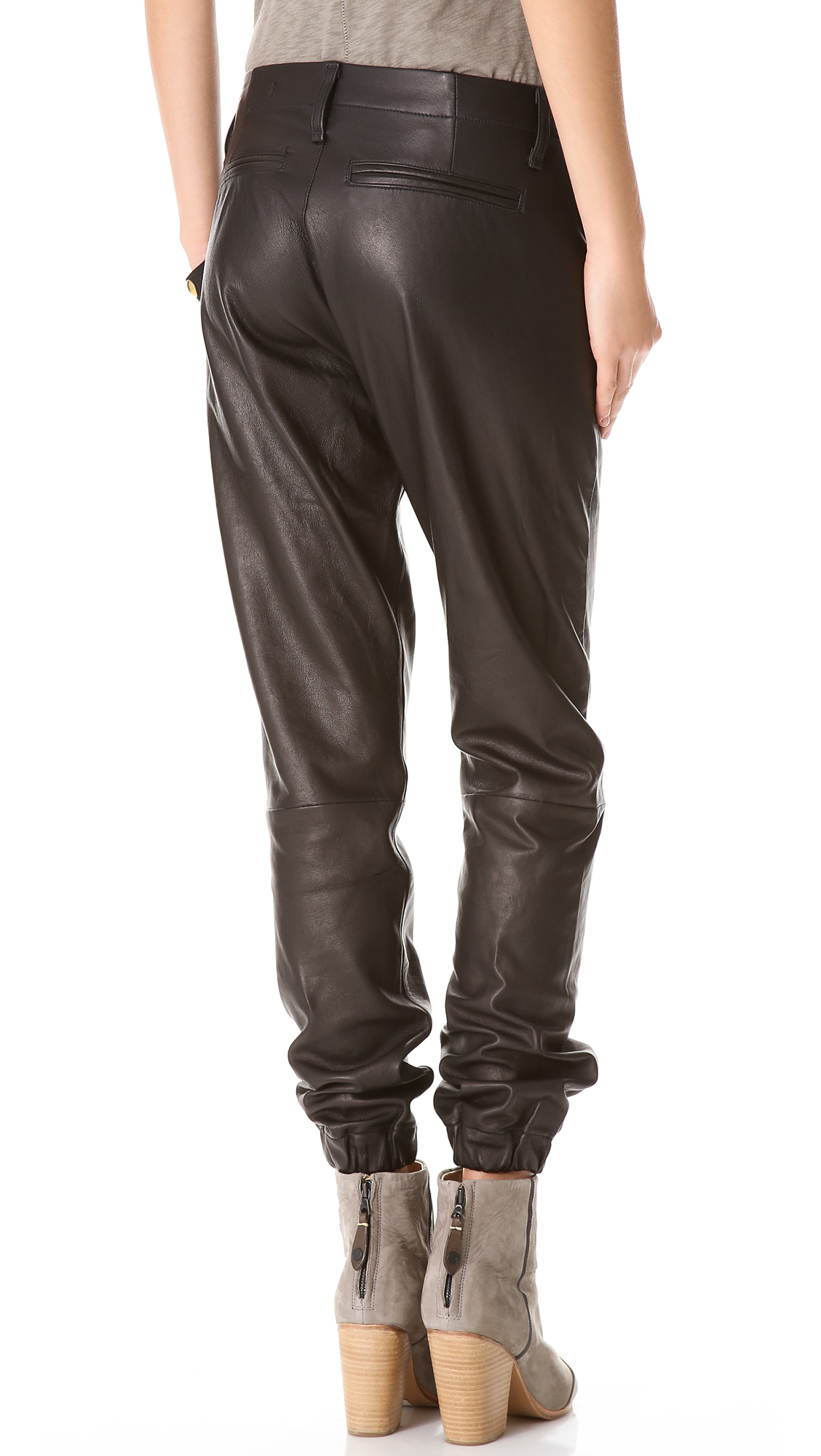 rag and bone black pants