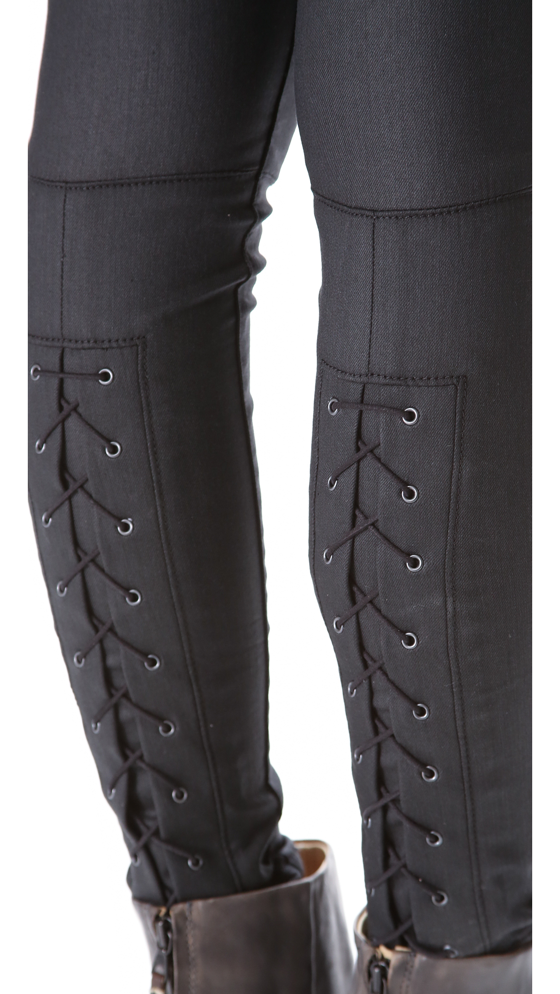 rag and bone lace up jeans