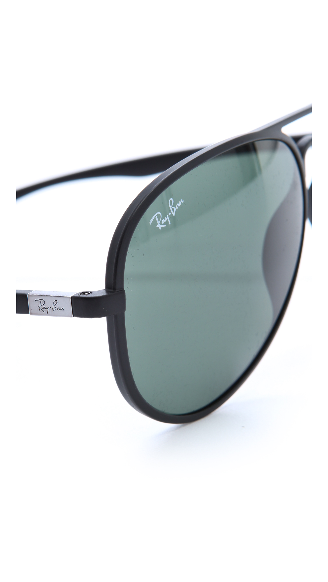 ray ban matte black