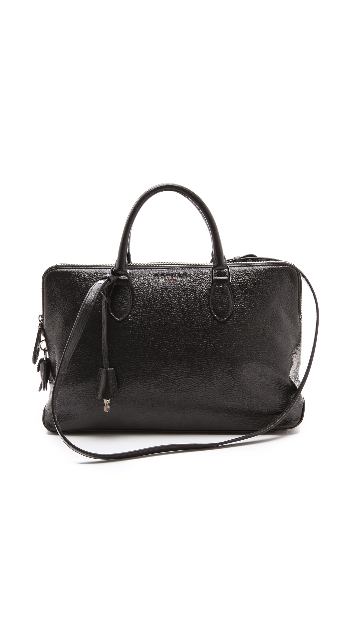 Lyst Rochas Zip Bag With 3 Compartments In Black Gallery