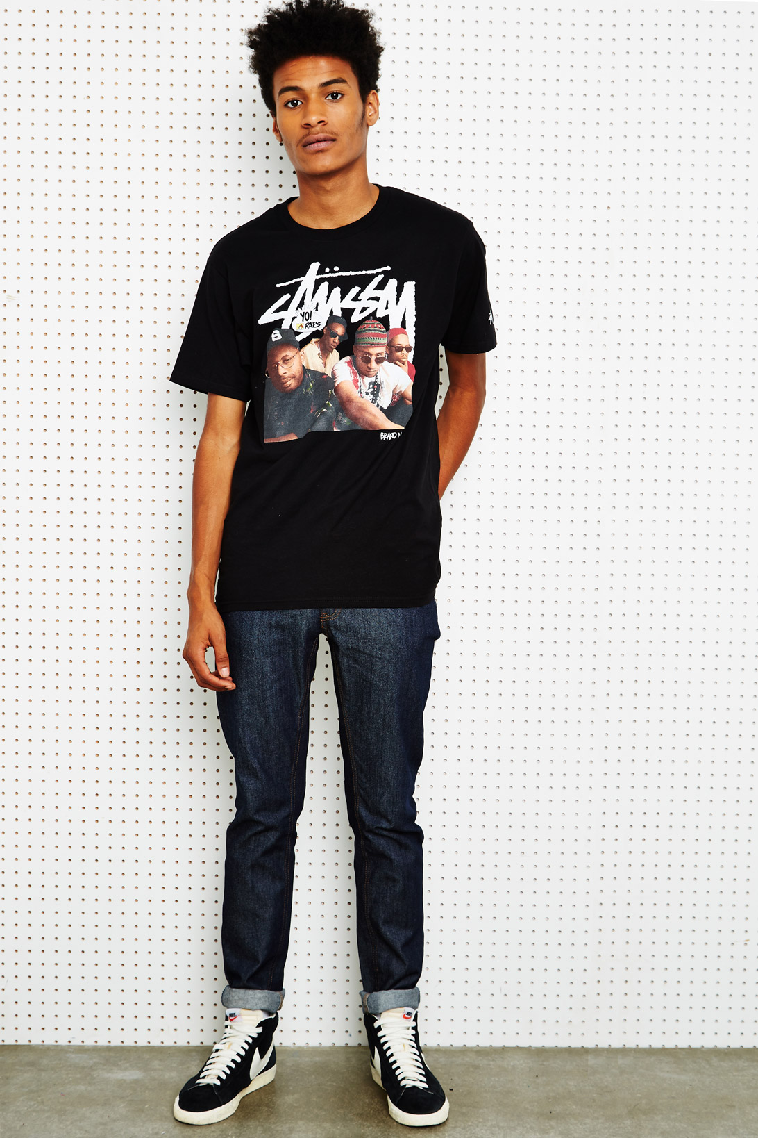 Stussy X Yo Mtv Raps Brand Nubian Tee in Black for Men | Lyst UK