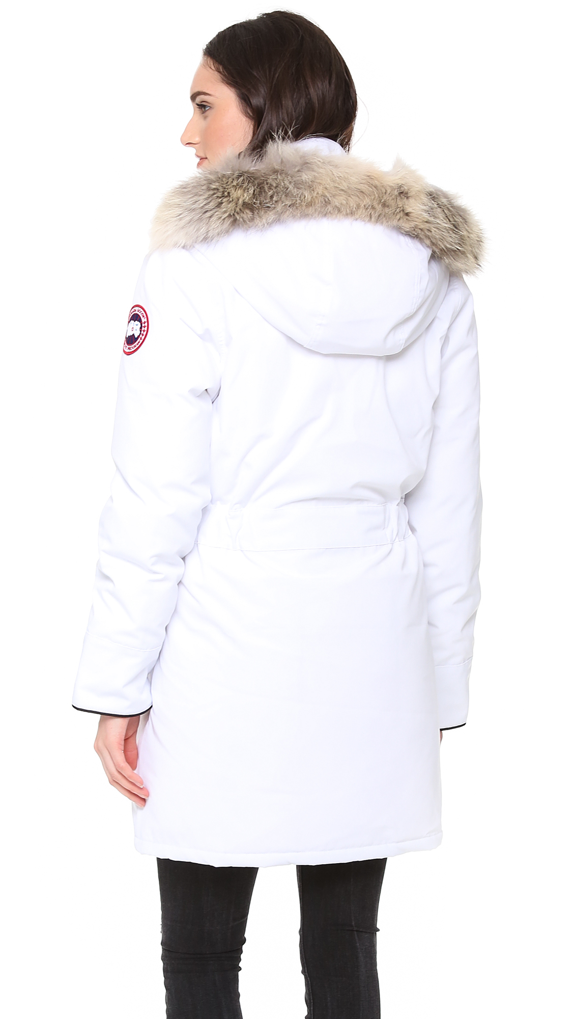 Canada Goose Trillium Parka White in Natural - Lyst