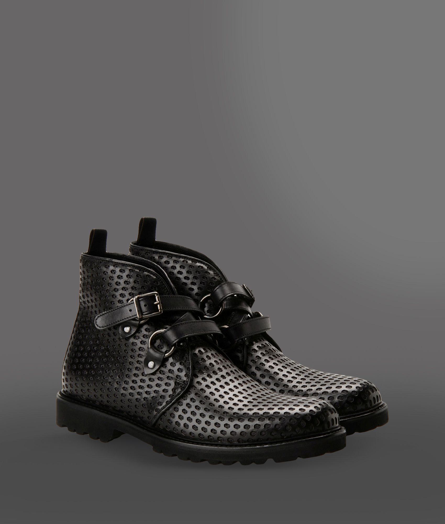 giorgio armani boots mens