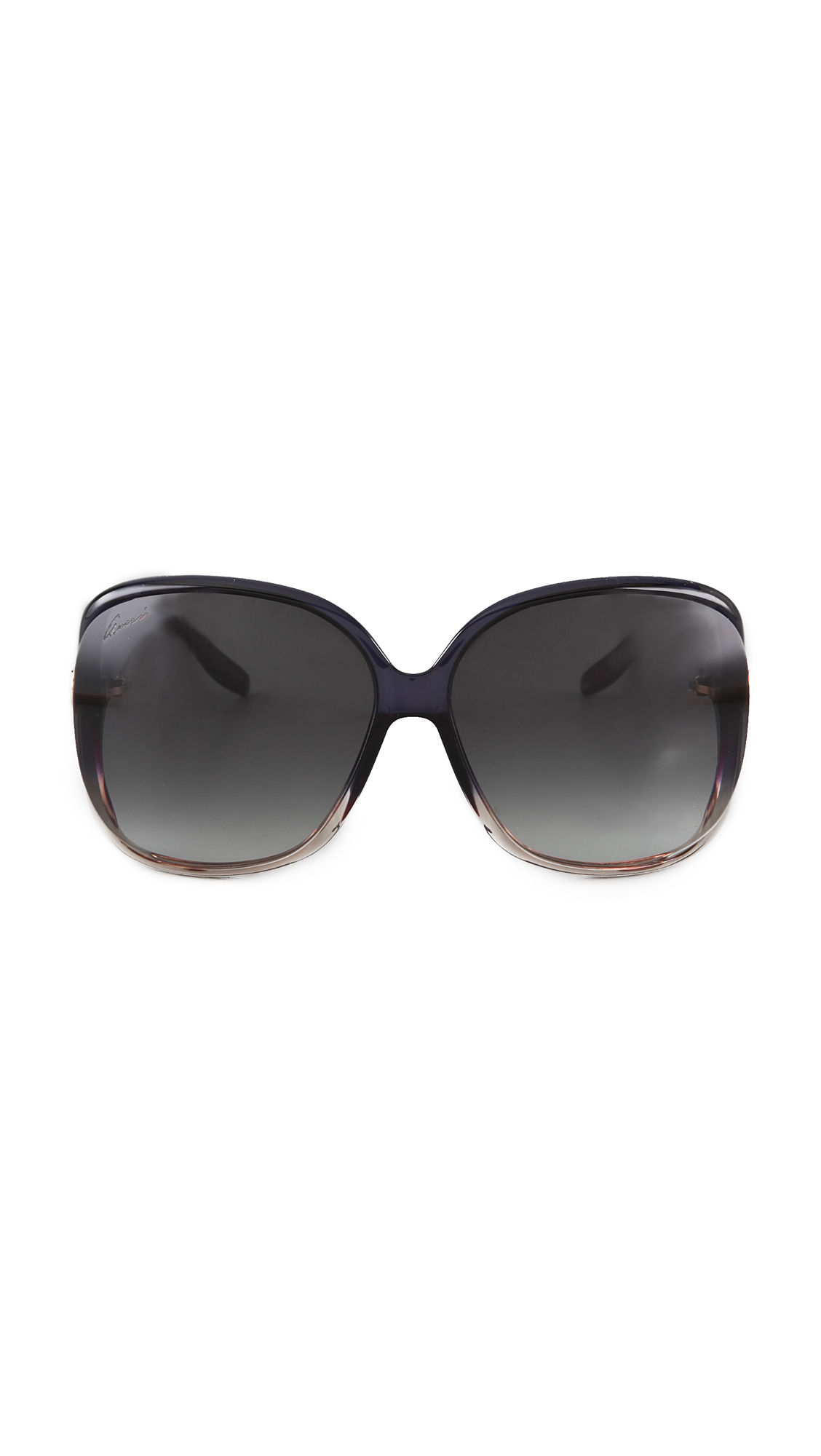 gucci black oversized sunglasses