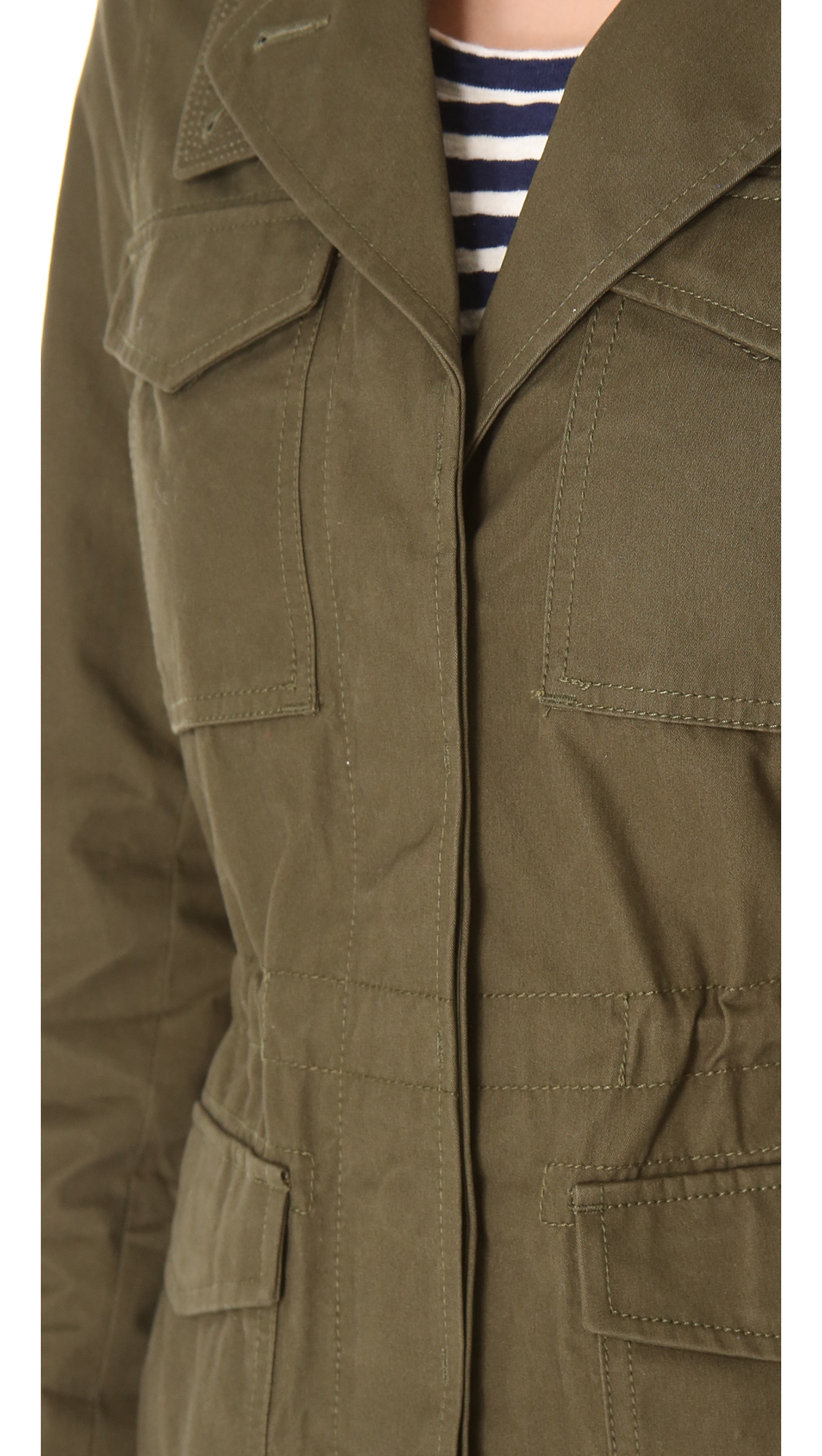 madewell green utility jacket
