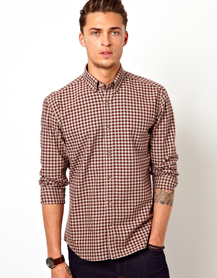 asos gingham