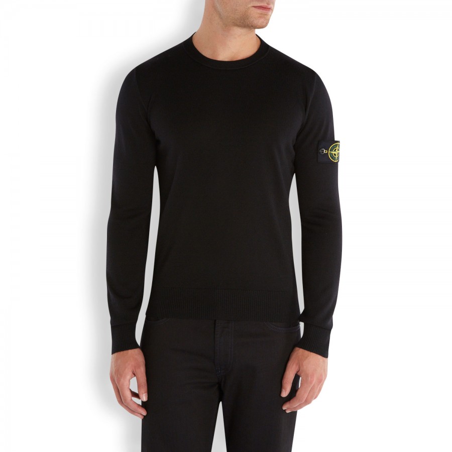 stone island wool jumper