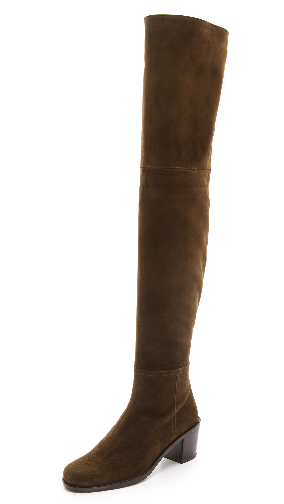 stuart weitzman over the knee heel boots