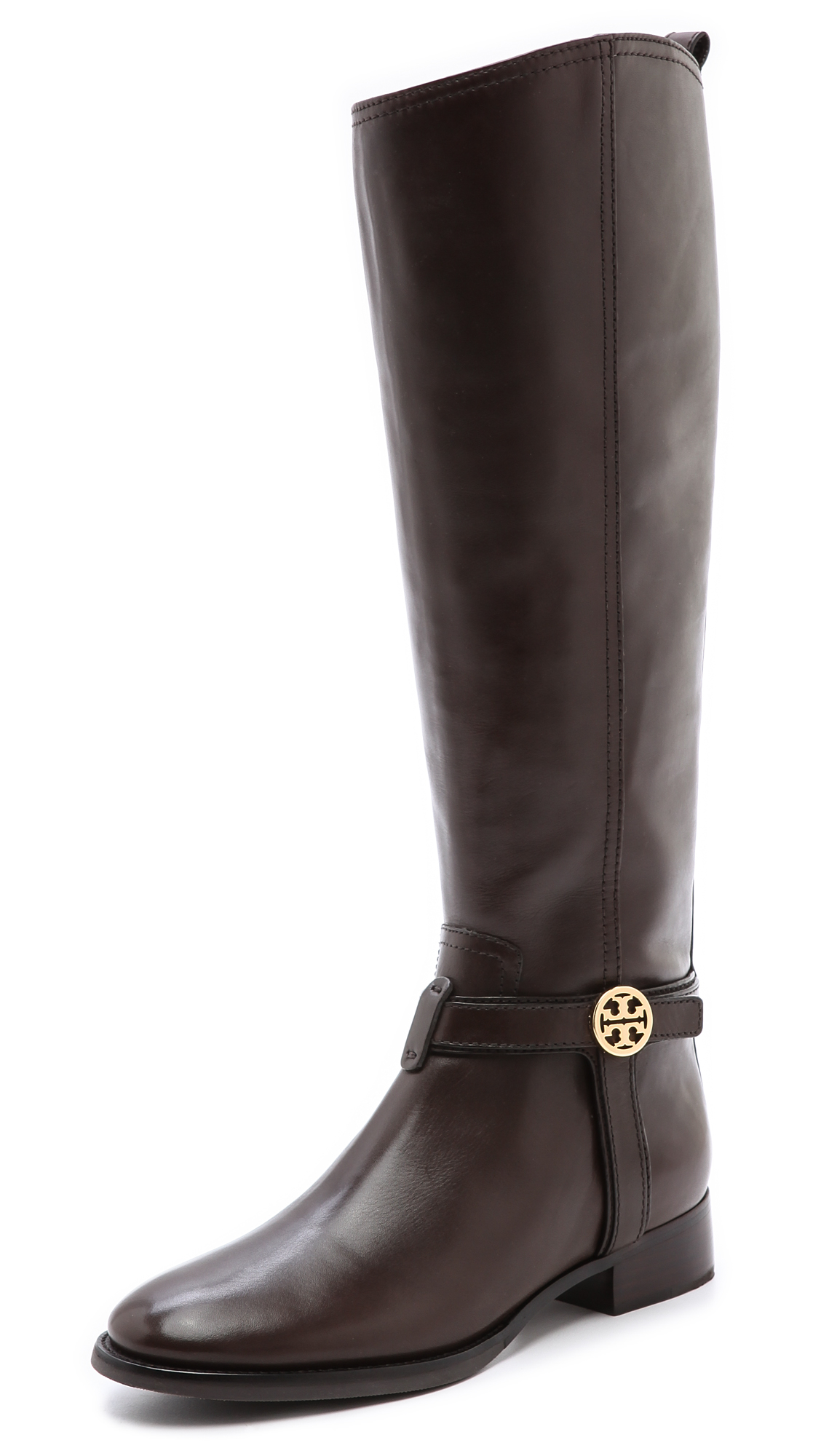 Tory Burch Bristol Riding Boots in Brown - Lyst