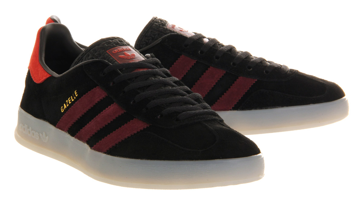 adidas gazelle indoor black