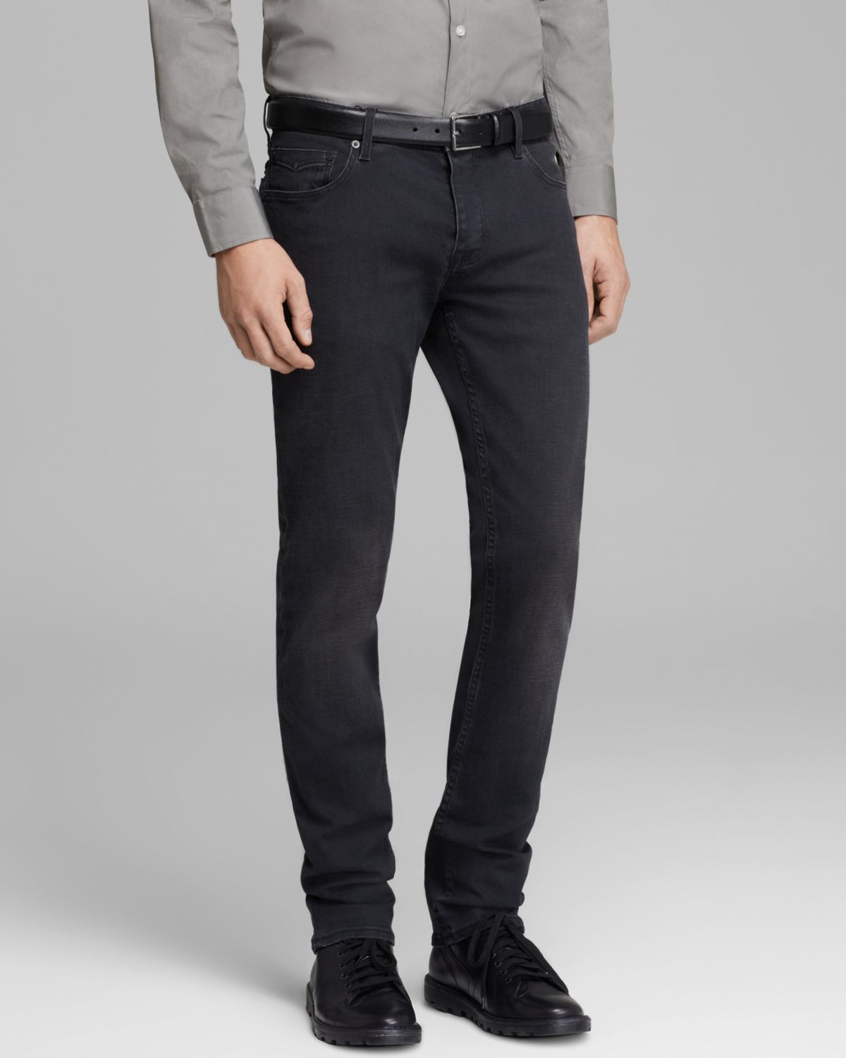 burberry jeans mens black