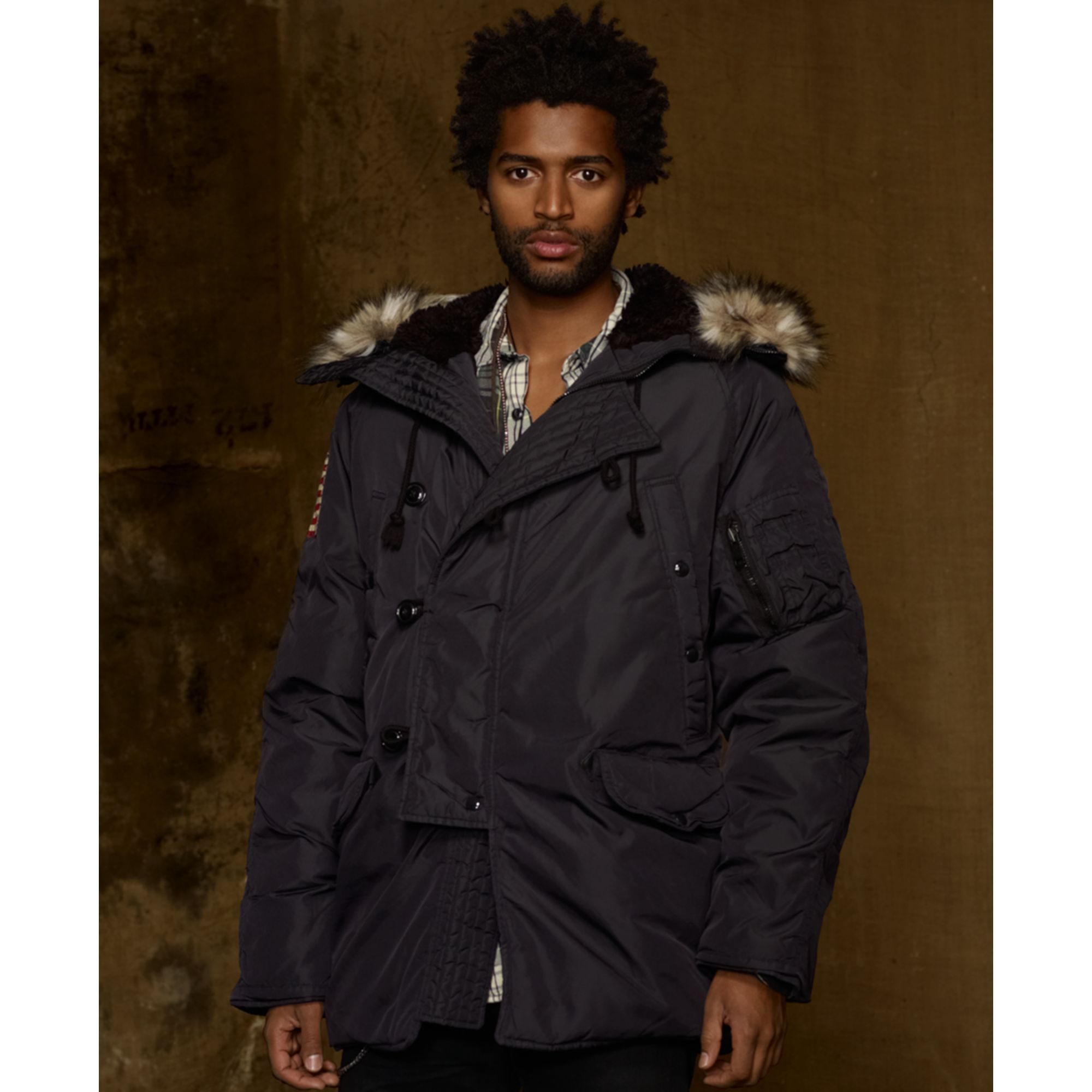 Lyst Denim & supply ralph lauren Snorkel Down Jacket in Black for Men