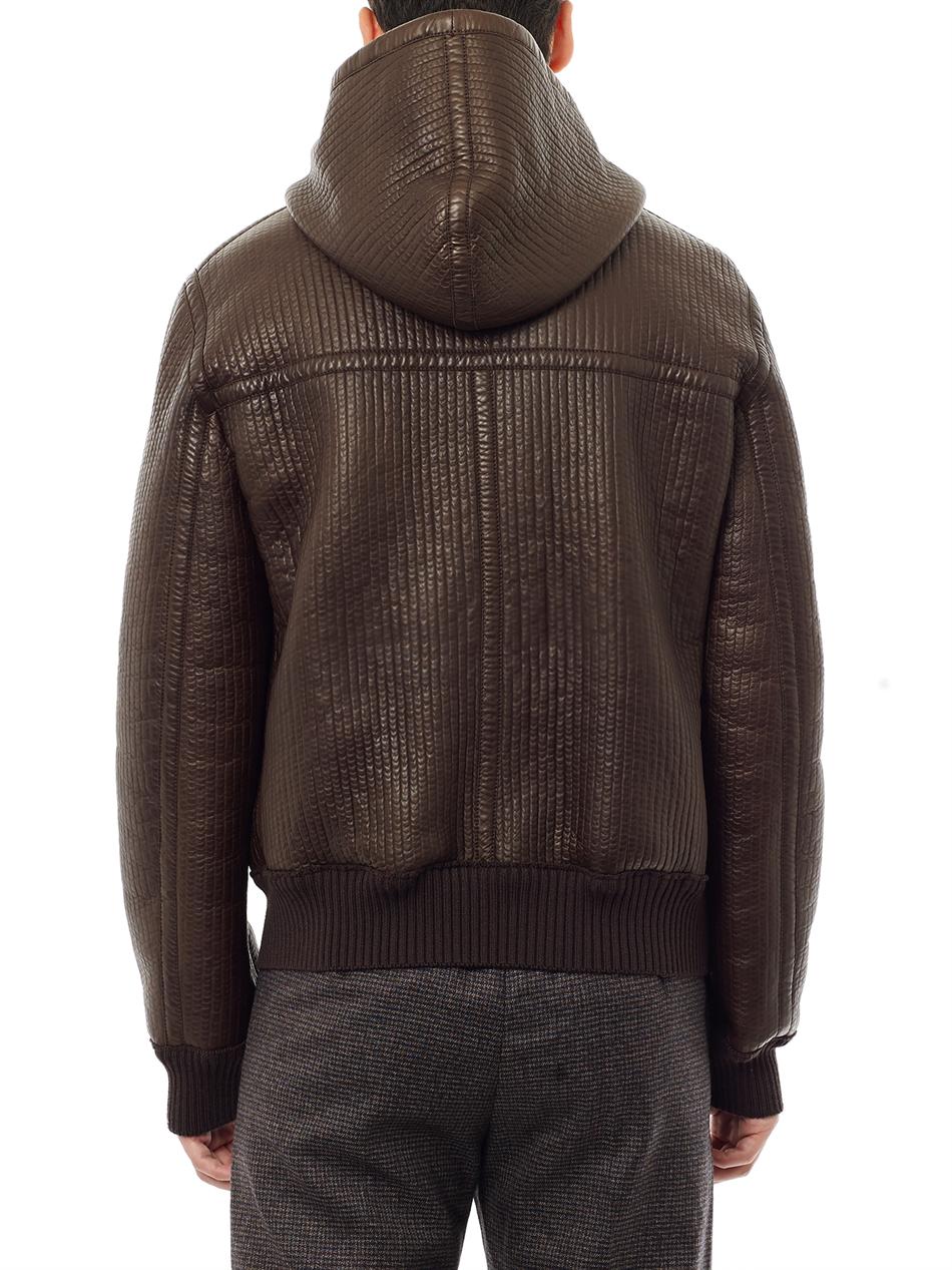 fendi men's leather jacket