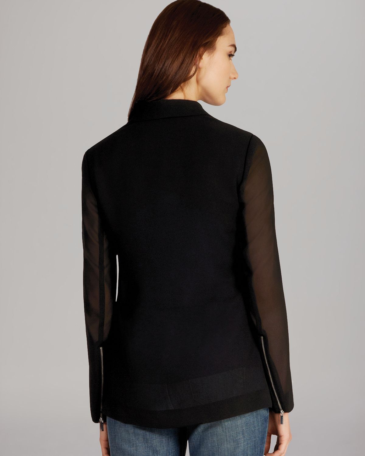karen millen black blazer