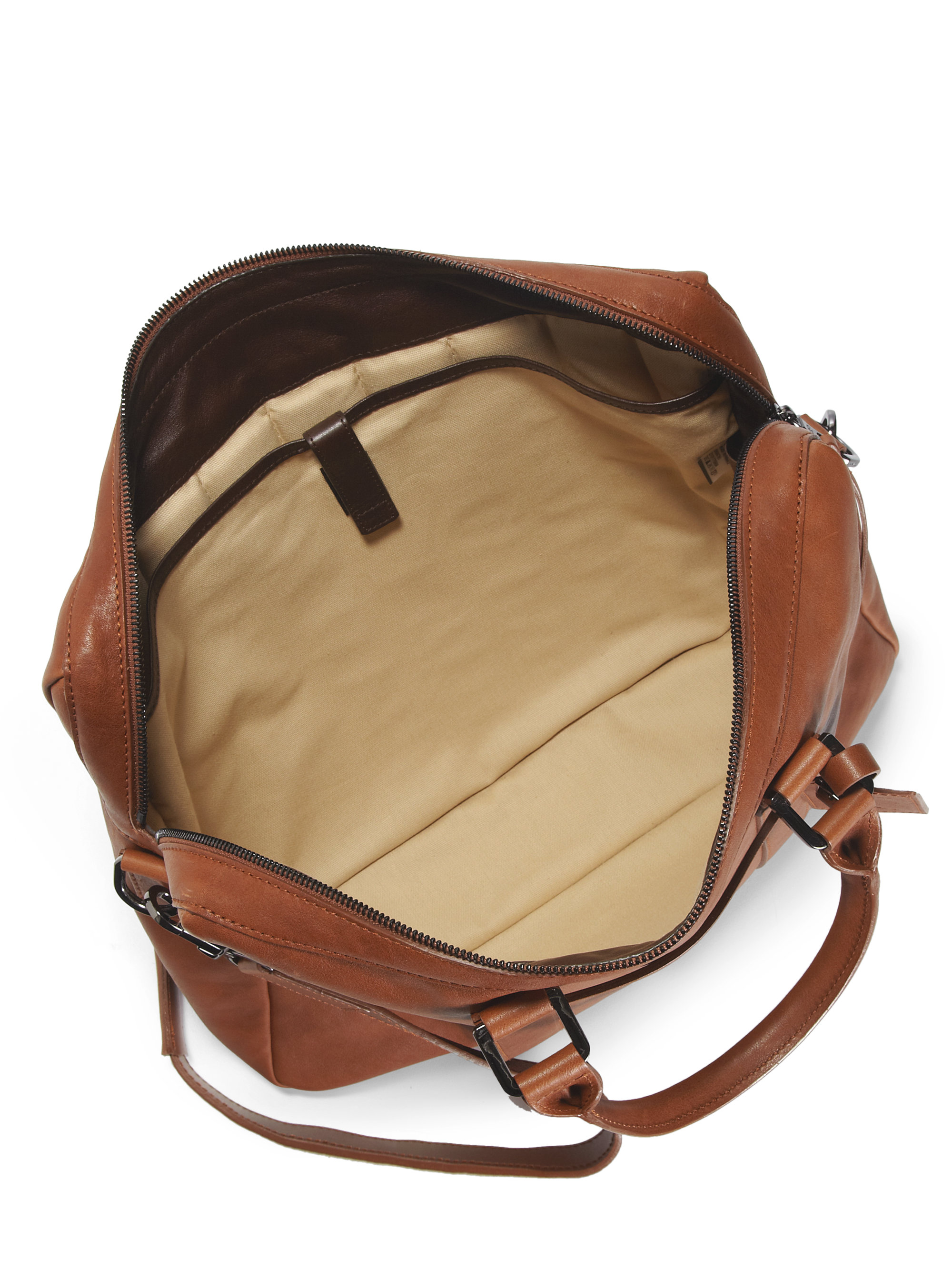 Longchamp Brown Leather Sling Bag | IUCN Water