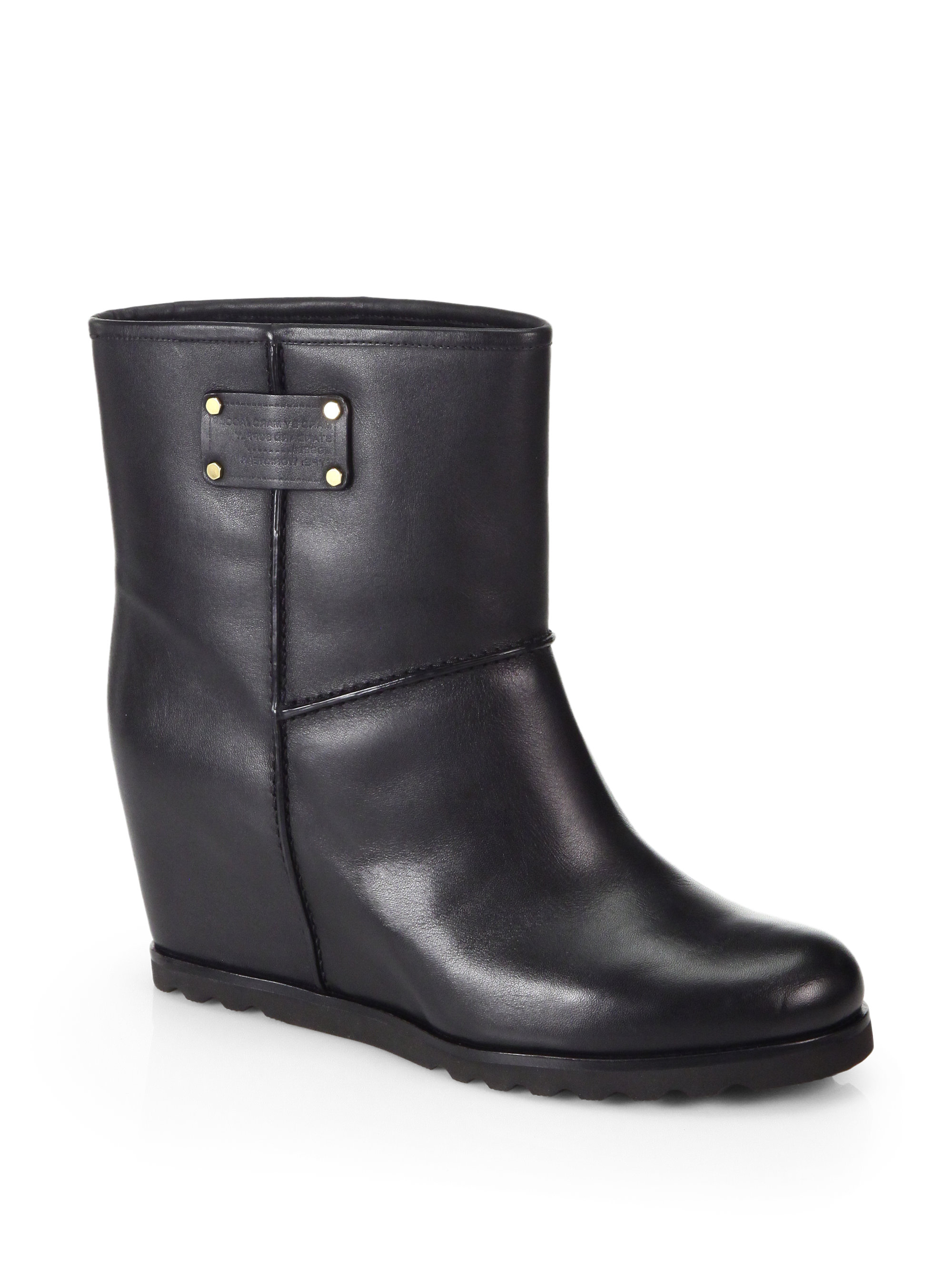marc jacobs wedge boots