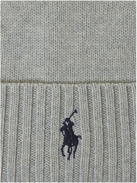 Polo Ralph Lauren Polo Beanie Hat in Gray for Men (Grey) | Lyst