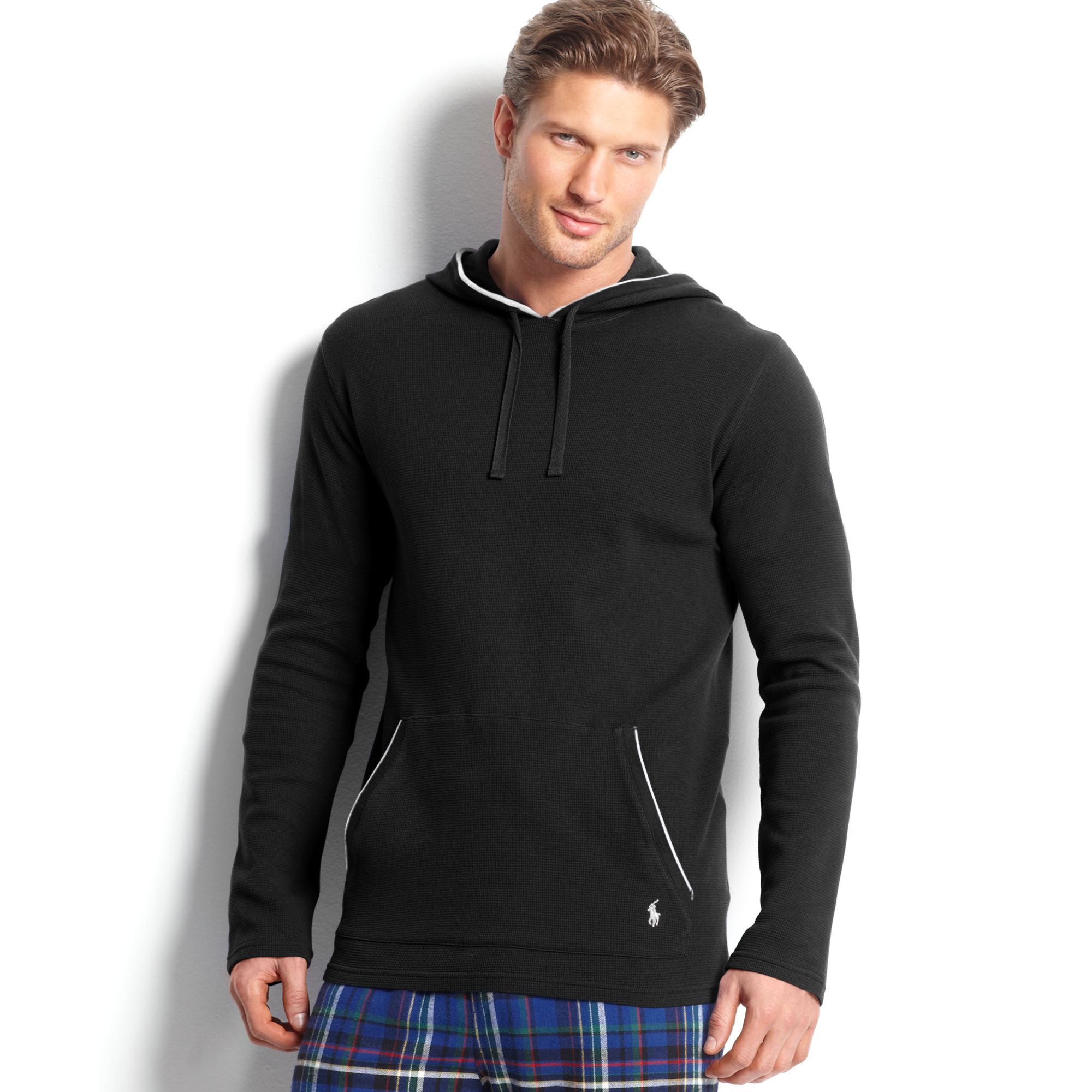 polo thermal hoodie