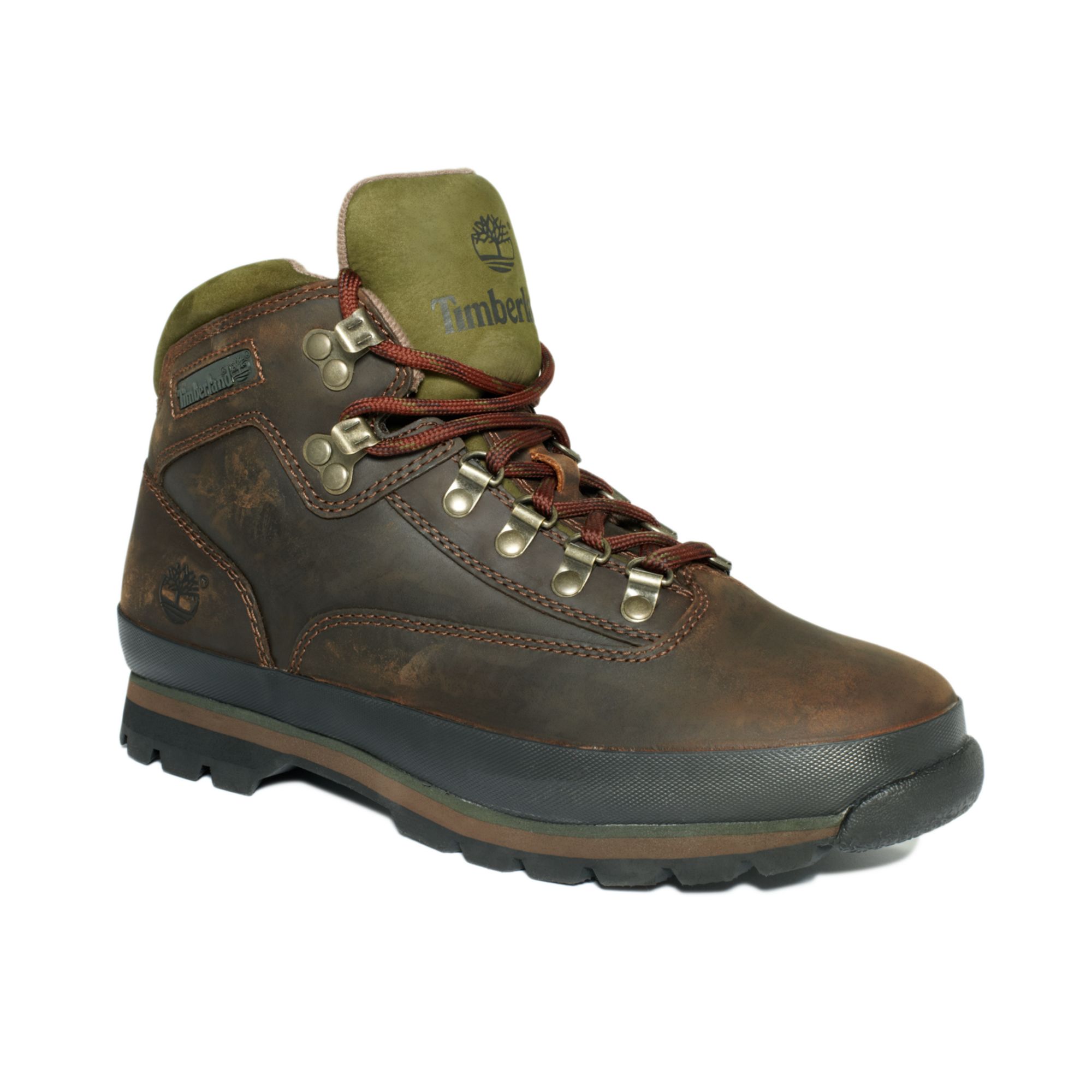 Timberland Heritage Euro Hiker Boots in Brown for Men - Lyst