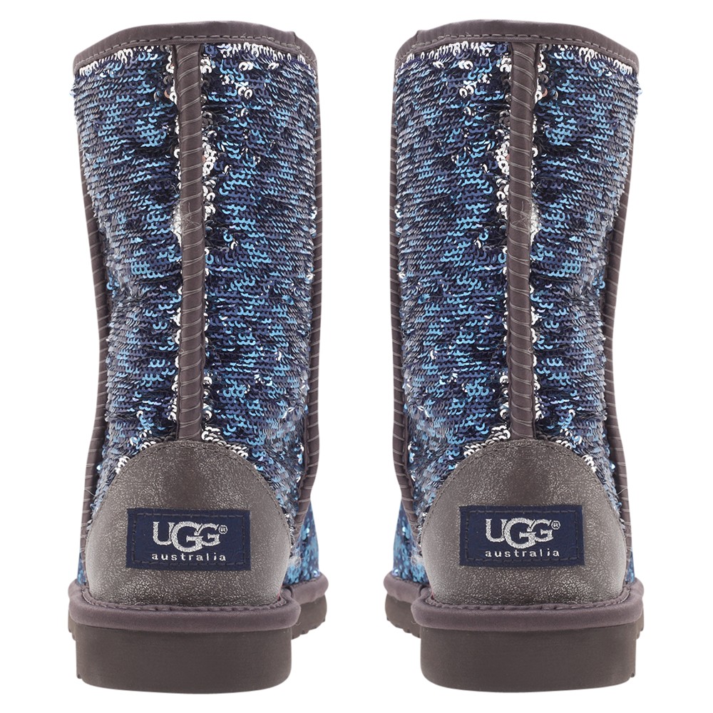 blue glitter ugg boots