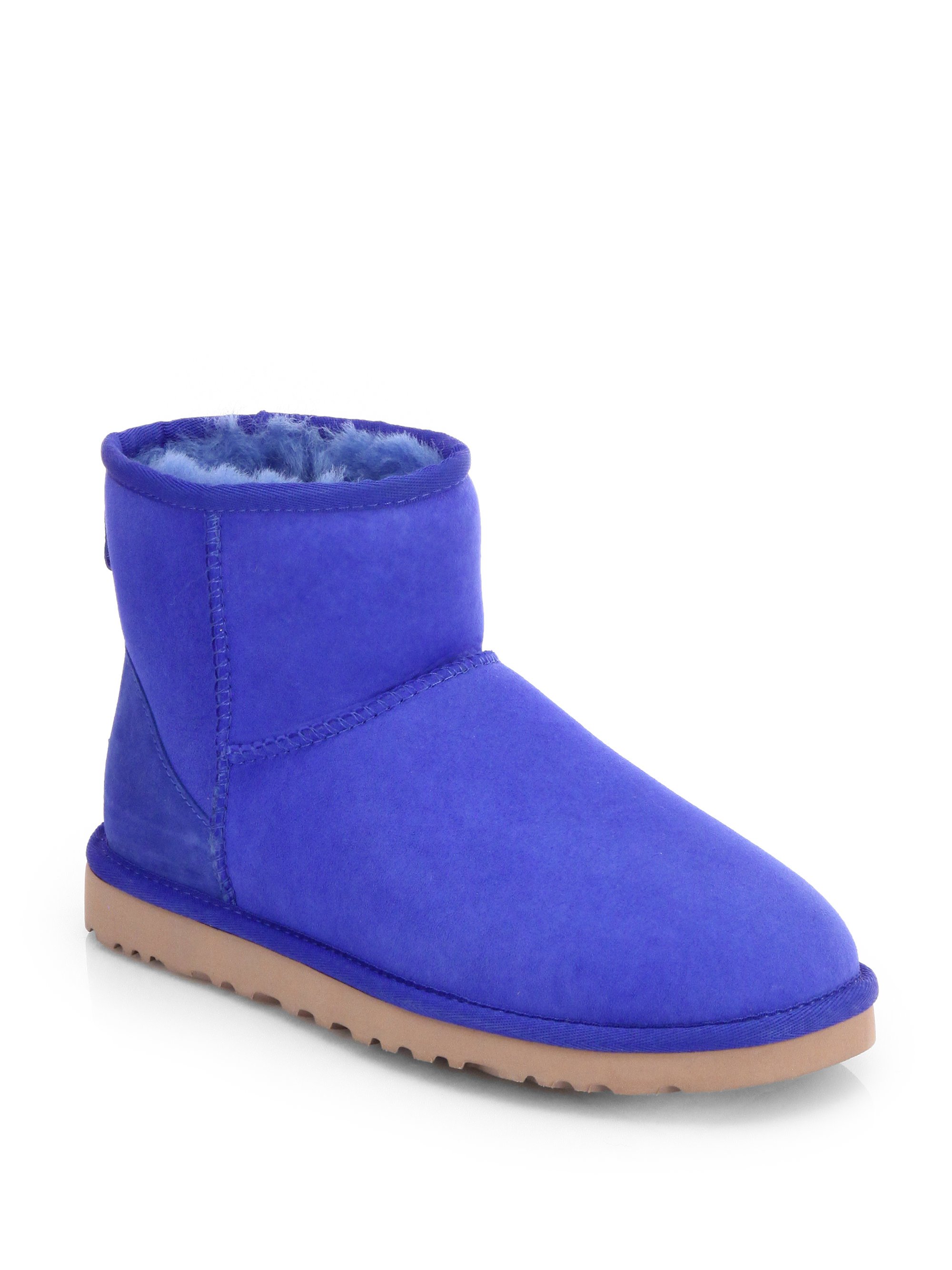 blue mini ugg boots