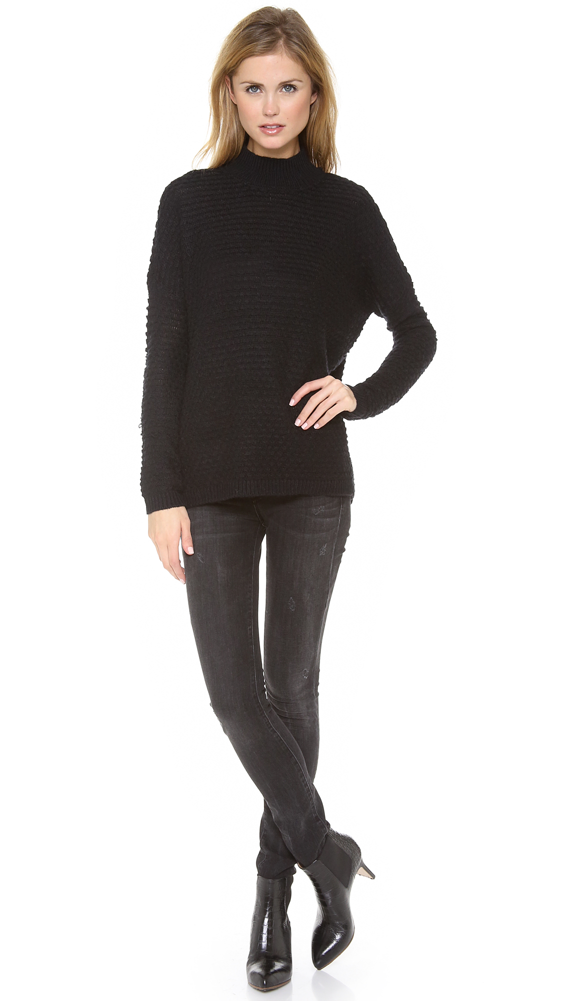 vince mock neck