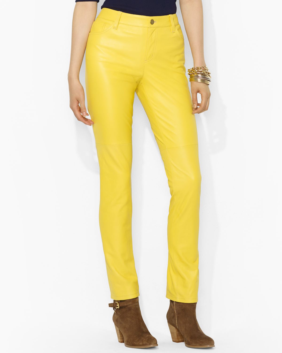 ralph lauren yellow jeans