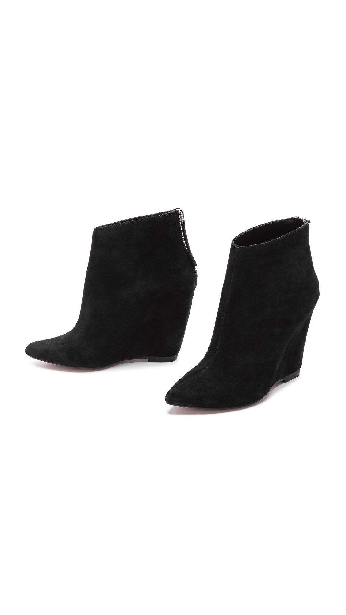 Dolce Vita Beryl Suede Wedge Booties in 