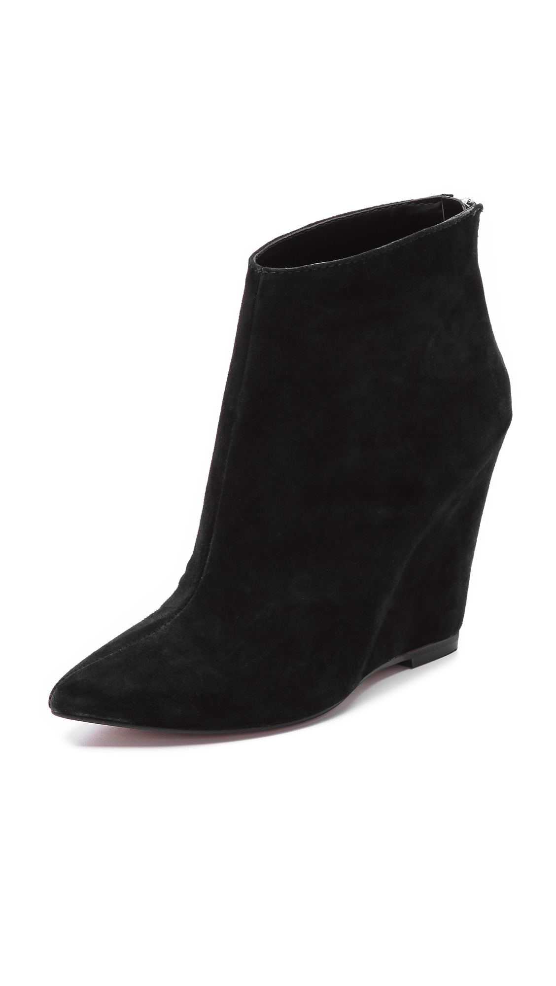 Dolce Vita Beryl Suede Wedge Booties in 