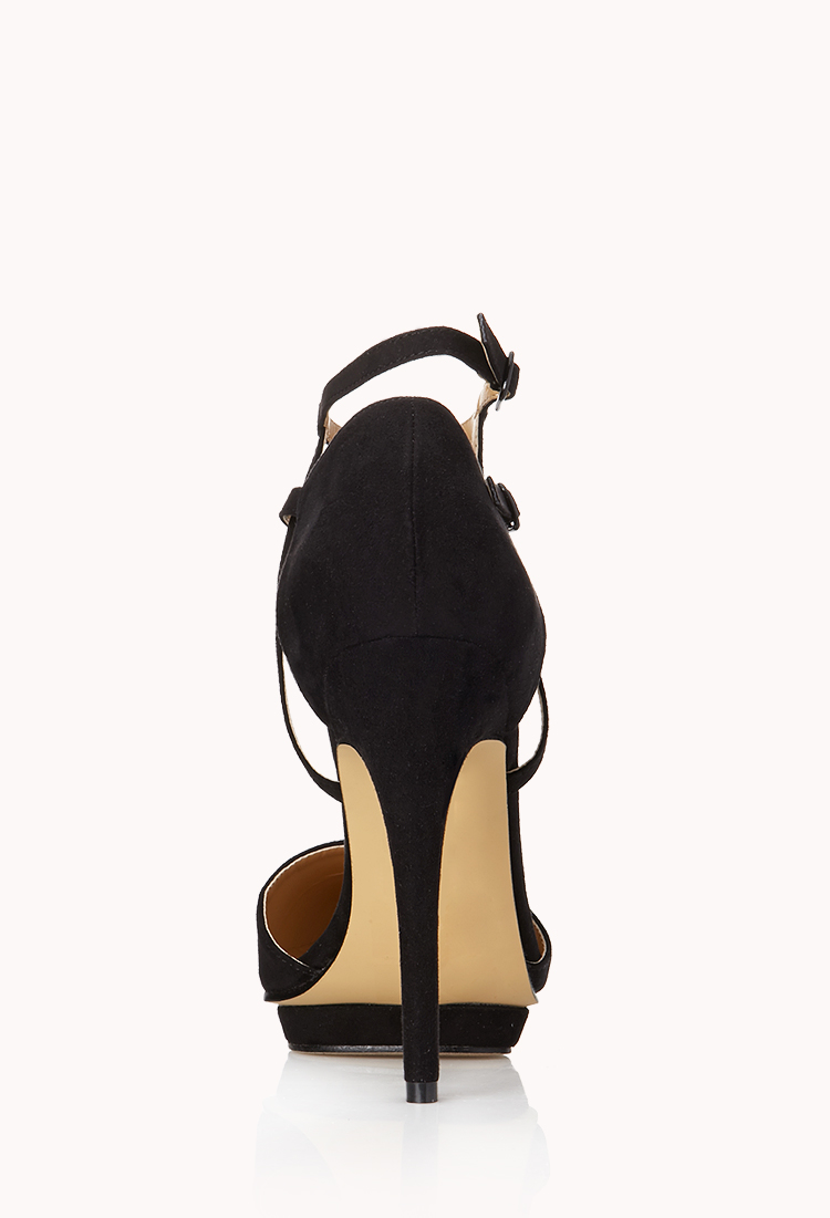 forever 21 red high heels