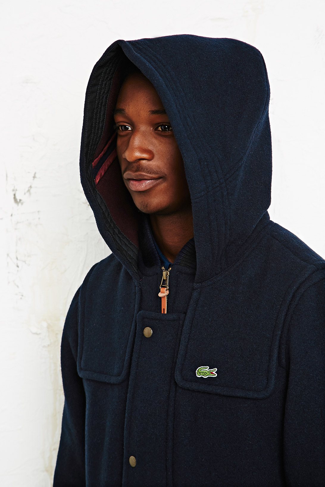lacoste duffle coat
