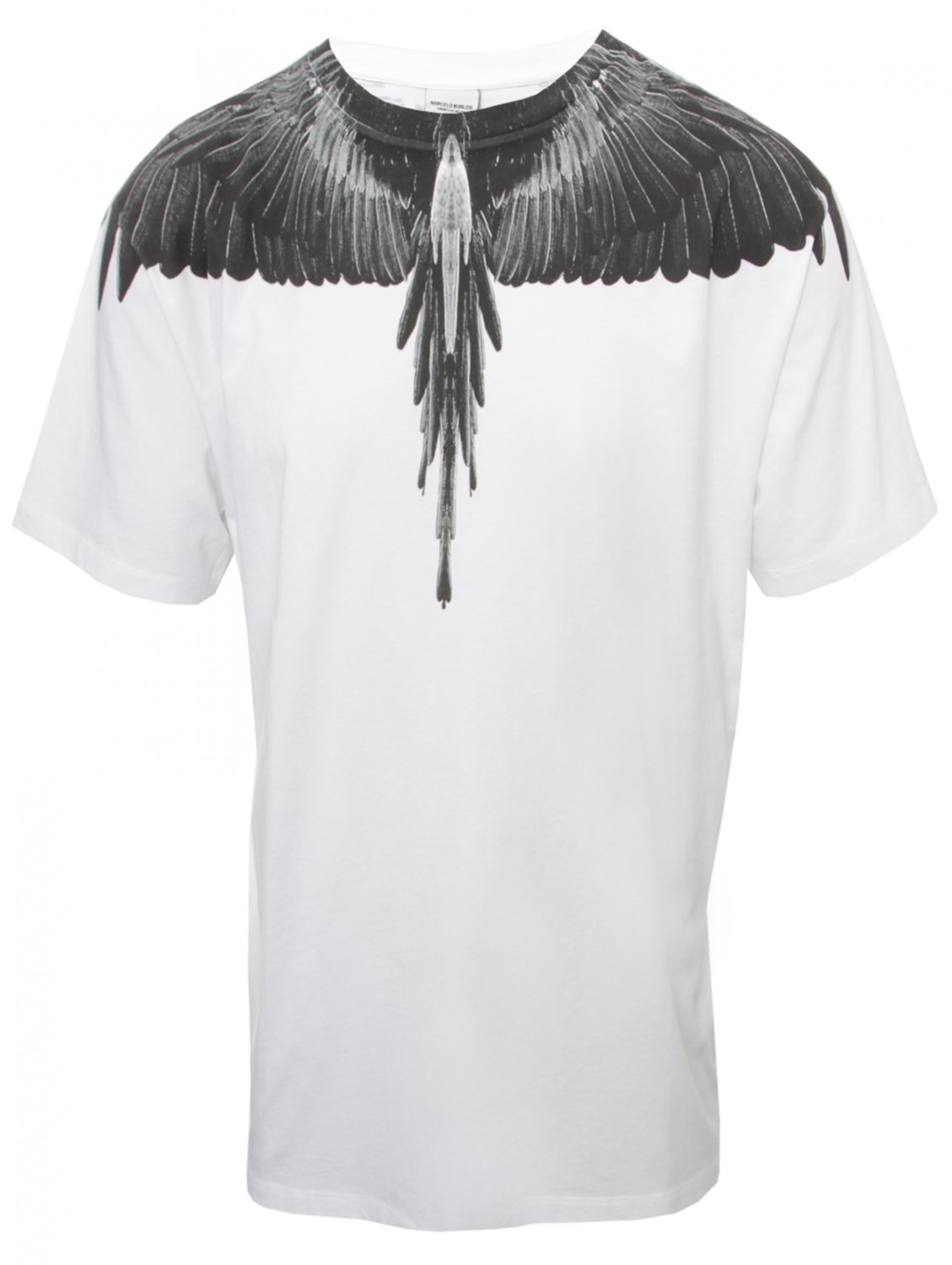 Marcelo burlon Tshirt Wings Print Whitegrey in Gray for Men | Lyst