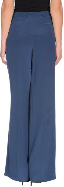 Akris Casual Trouser in Blue (Slate blue) | Lyst