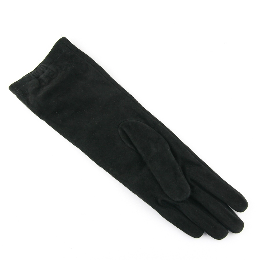black suede gloves ladies