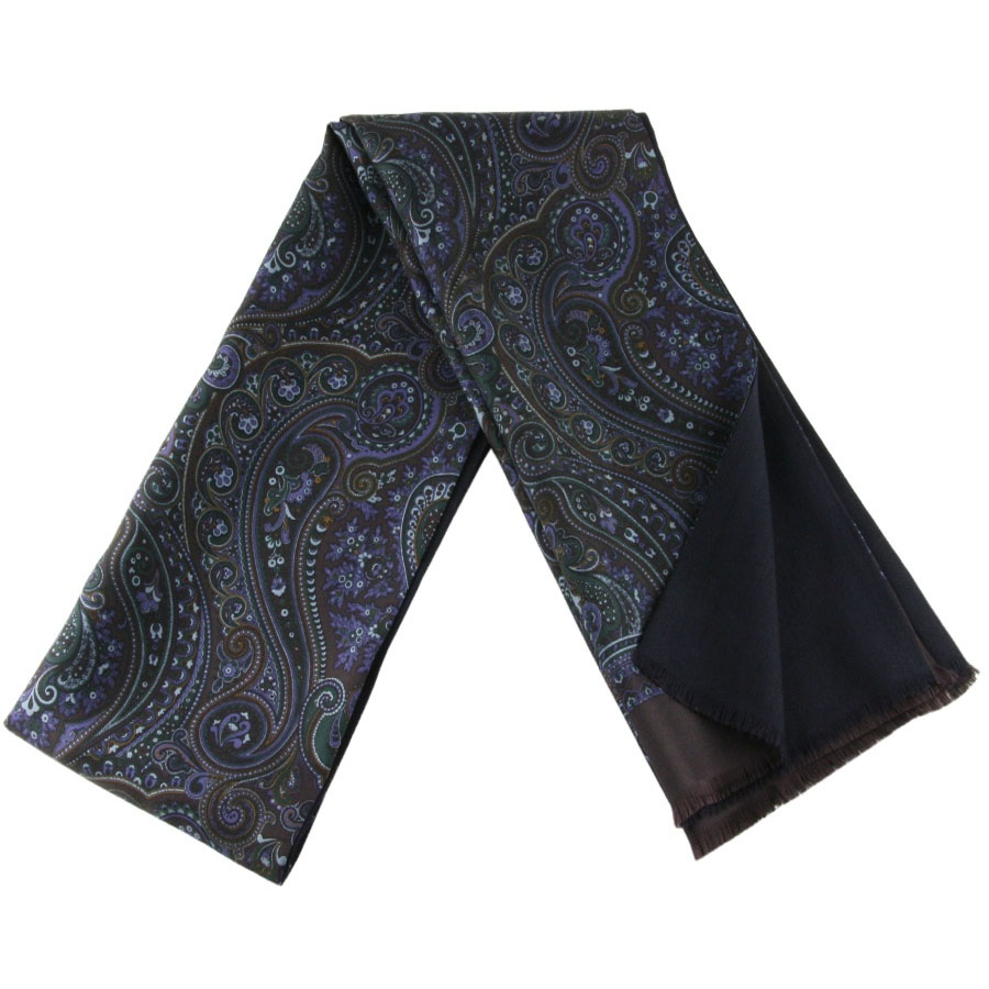 paisley silk scarf