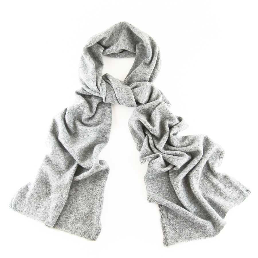 fine knit cashmere scarf