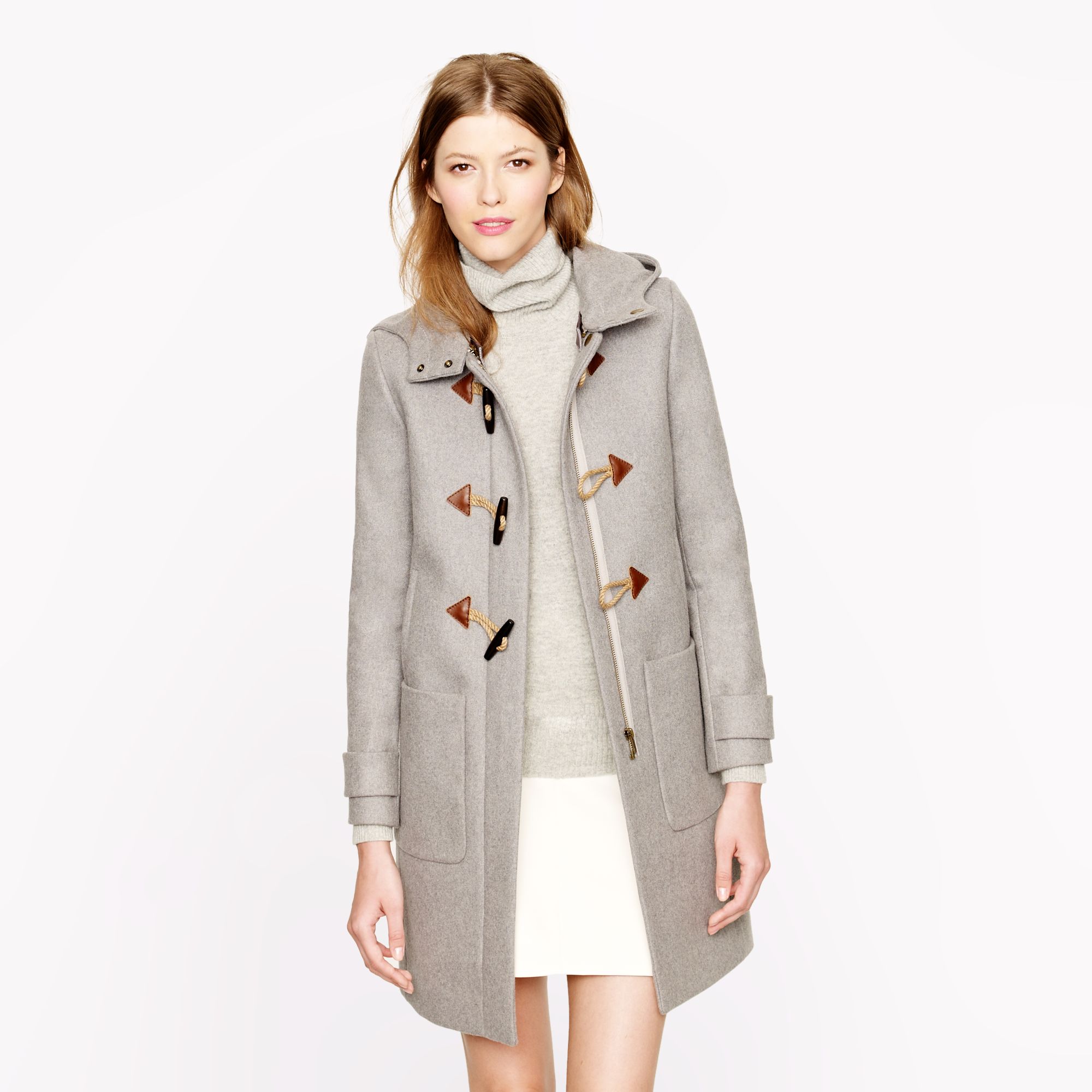 j crew wool melton toggle coat