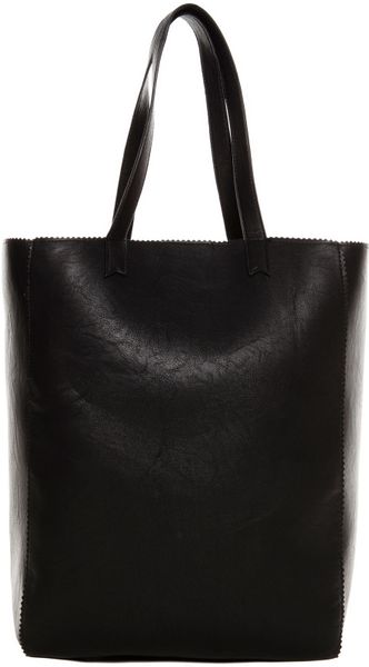 Pull&bear Basic Shopper Bag in Black | Lyst
