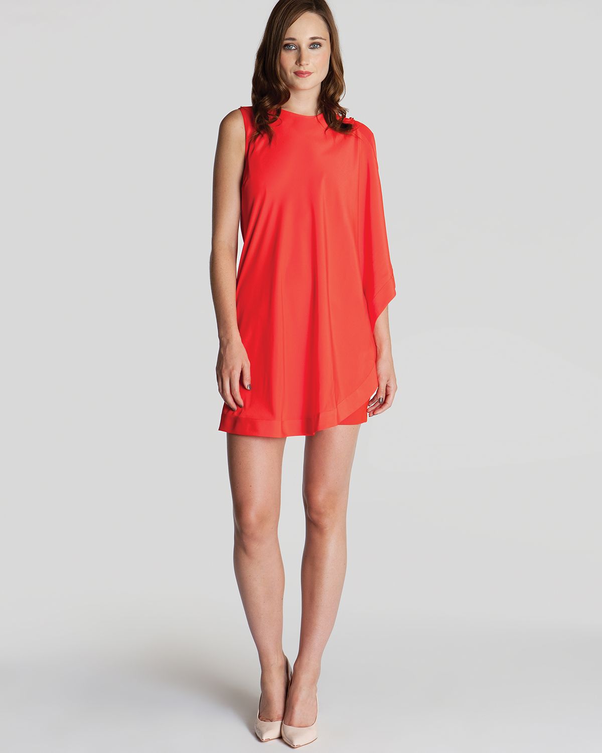 ted baker orange dress