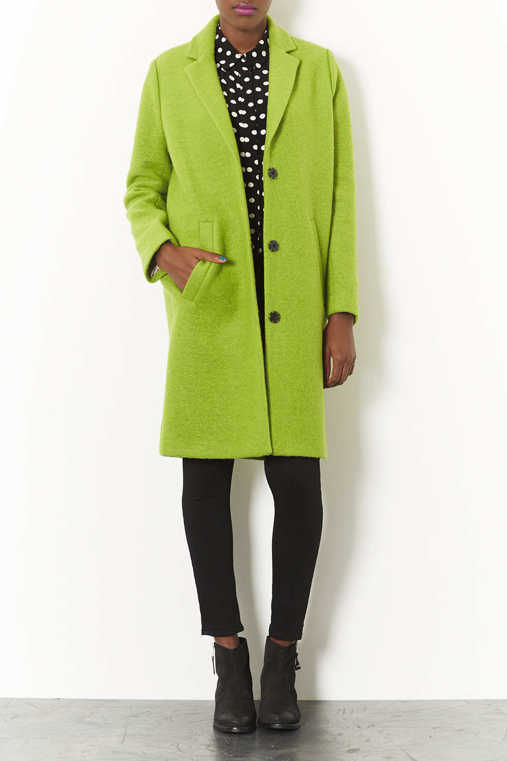 Neon Green Wool Coat Sale Online, 53% OFF | www.colegiogamarra.com